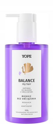 Yope Balance Odżywka do włosów przetłuszczających 300 ml naturalna pielęgnacja