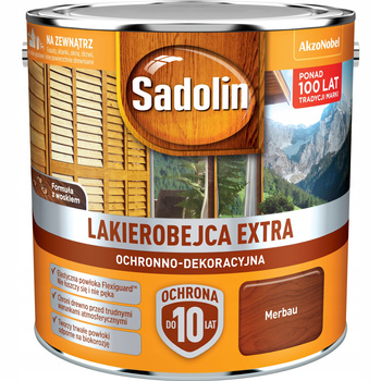 Lakierobejca Sadolin Extra Merbau 2,5L