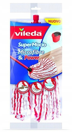 VILEDA Wkład Mop sznurkowy Microfibre & Power