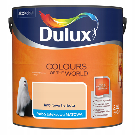 DULUX Farba lateksowa KŚ Imbirowa Herbata 2,5L