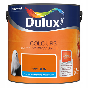 DULUX Farba lateksowa KŚ Serce Tybetu 2,5L