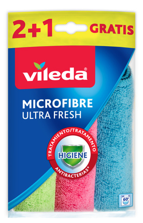 Vileda ściereczka Mikrofibra Ultra Fresh 3 szt