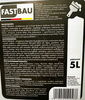 Fastbau Grunt Premium 5 L : Doskonała jakość i wydajność głęboko penetrująca · zmniejsza i wyrównuje chłonność podłoży 