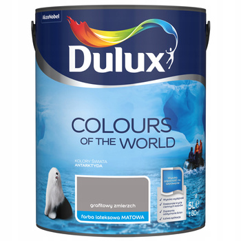 DULUX Farba lateksowa KŚ Grafitowy Zmierzch 5L