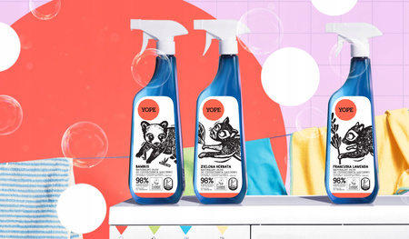 YOPE Naturalny płyn do czyszczenia łazienki 750ml