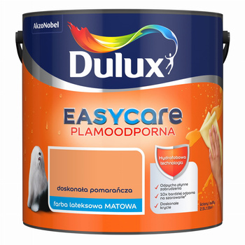 Farba Plamoodporna Dulux EasyCare Doskonała Pomarańcza: Ożyw swoje wnętrza 2,5L