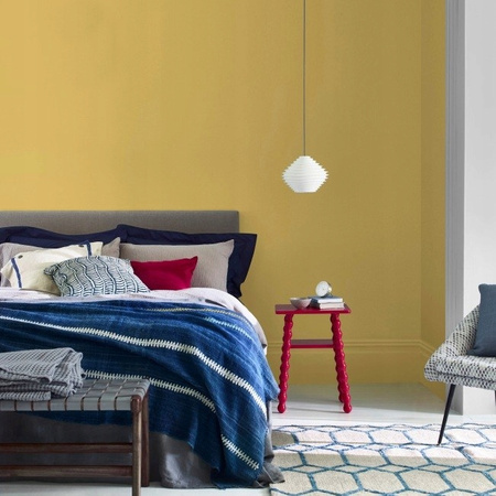 Dulux Ambiance Ceramic Hello Yellow 2,5L - farba ceramiczna do ścian i sufitów