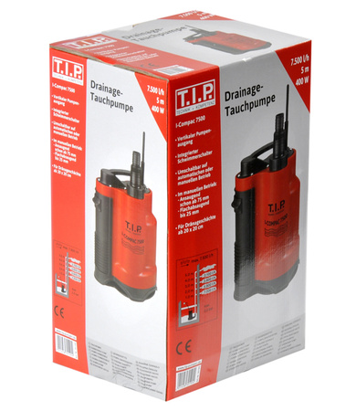Pompa do wody ze zintegrowanym pływakiem 7500l/h I-COMPAC