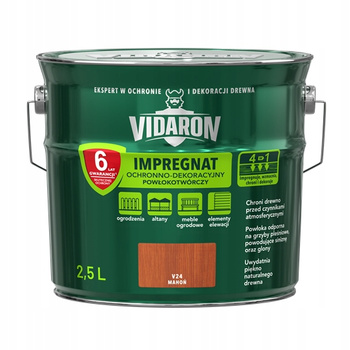 Impregnat do drewna Vidaron mahoń V24 2,5L