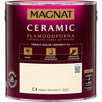 Farba ceramiczna do ścian Magnat Ceramic PERŁA PÓŁNOCY C4 2,5L