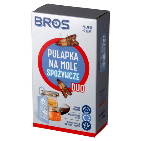 BROS - PUŁAPKA NA MOLE SPOŻYWCZE DUO