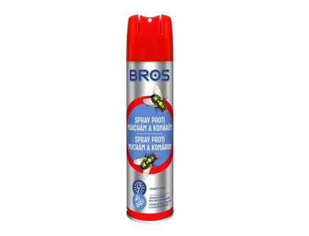 BROS SPRAY na MUCHY MOLE MUSZKI MUCHOSPRAY 400ml