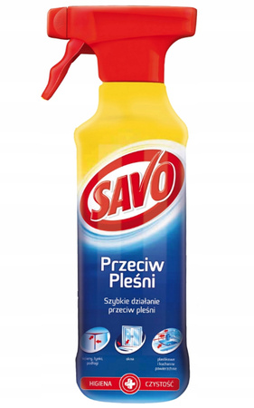 Savo Spray Przeciw Pleśni i Grzybom preparat 500 ml – Niezawodna Ochrona