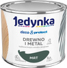 Jedynka do mebli Deco&Protect Drewno i Metal Mat Zielony Ciemny 0,2L