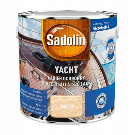 SADOLIN YACHT LAKIER JACHT OCHRONNY 2,5L PÓŁMATOWY