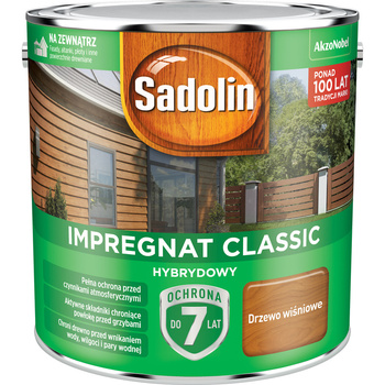 Impregnat Sadolin Hybrydowy Drzewo Wiśniowe 2,5L