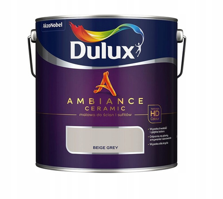 Farba ceramiczna ścienna Dulux AMBIENCE Ceramic BEIGE GREY2,5 l 