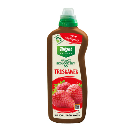 Target Natural 1L Płynny Nawóz Organiczny - Zdrowe Truskawki Bez Chemii