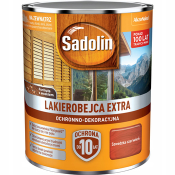 Lakierobejca Sadolin lekka Czerwień 0,75L