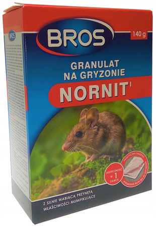 BROS - NORNIT GRANULAT NA GRYZONIE 140G