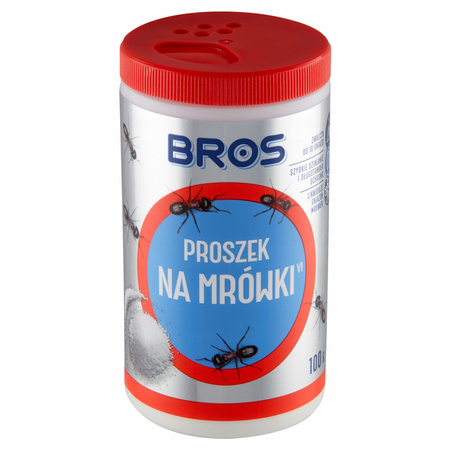 BROS proszek na MRÓWKI trutka środek preparat likwiduje gniazda 100g