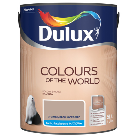 Farba lateksowa ścienna DULUX Kardamon 5L