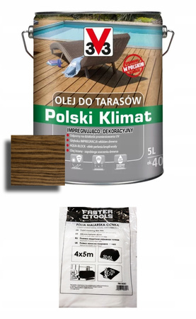 Olej do tarasu Polski Klimat PALISANDER 5L V33