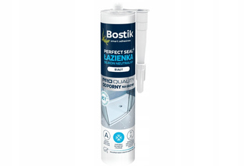 BOSTIK SILIKON ŁAZIENKA NEUTRALNY BIAŁY PERFECT SEAL 280ML