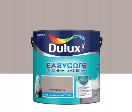 DULUX EASYCARE Kuchnia & Łazienka farba lateksowa Krem Kakaowy 2,5L