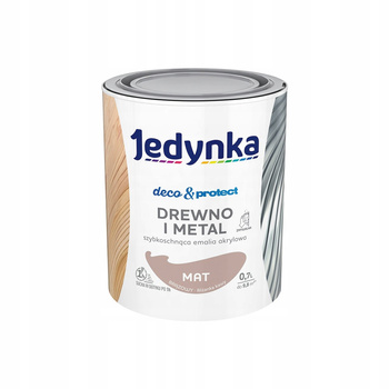 Jedynka do mebli Deco&Protect Drewno i Metal Mat Brązowy 0,7L