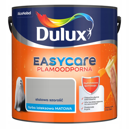 DULUX EASY CARE Stalowa szarość 2,5L