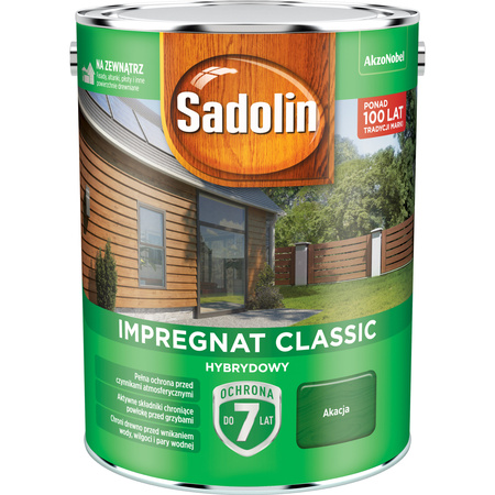 Impregnat Sadolin Classic Hybrydowy Heban 4,5L