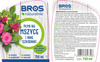 BROS NATURALNY PŁYN PREPARAT SPRAY ŚRODEK NA MSZYCE PRZĘDZIORKI LARWY 750ML