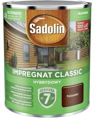 Impregnat drewna Sadolin Hybryda Palisander 0,75L