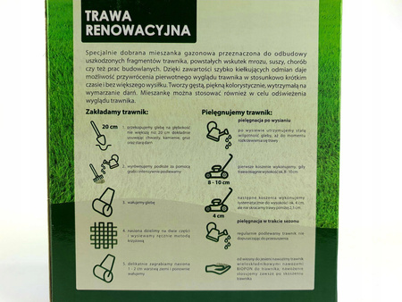 Trawa renowacyjna Biopon 20 m² 0,5 kg