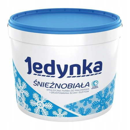 JEDYNKA EMULSJA Śnieżnobiała 10L