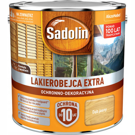 Lakierobejca Sadolin Extra Dąb Jasny 2,5L