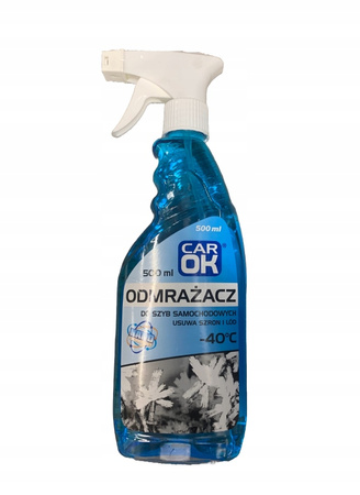 Odmrażacz do szyb skuteczny szybko działający -40°c 500ml