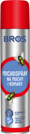 BROS SPRAY na MUCHY MOLE MUSZKI MUCHOSPRAY 400ml