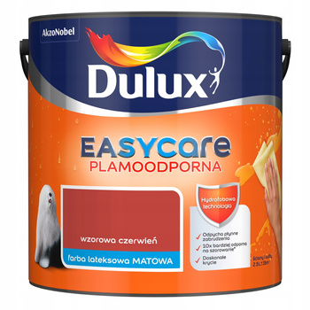 DULUX EASY CARE Wzorowa czerwień 2,5L