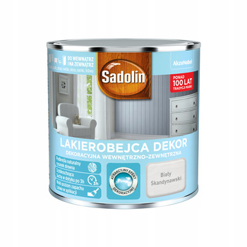 Lakierobejca Sadolin DEKOR Jasny Miętowy 0,25L