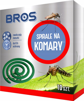 Świeczka spirale przeciwko komarom Bros