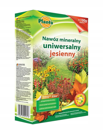 Planta Nawóz jesienny uniwersalny 1,1 kg : Trawniki, krzewy, kwiaty