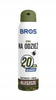 BROS spray na odzież odstrasza i zabija kleszcze 90ml - do 20 dni ochrony