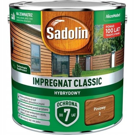 Impregnat drewna Sadolin Hybrydowy Piniowy 2,5L