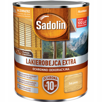 Lakierobejca Sadolin do drewna dąb jasny 0,75l