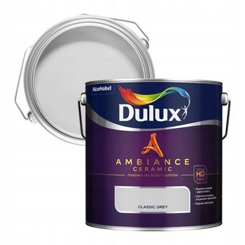 Dulux Ambiance CeDulux Ambiance Ceramic Classic Grey 2,5L - farba ceramiczna do ścian i sufitów