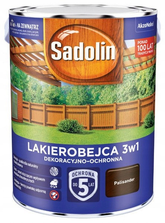 LAKIEROBEJCA Nowy Sadolin 3W1 PALISANDER 2,5L