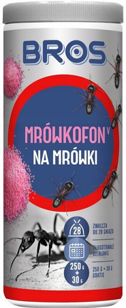 Granulat Na MRÓWKI Preparat Do Zwalczania Mrówek Mrówkofon Bros 250 g