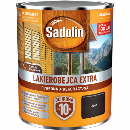 Lakierobejca Sadolin do drewna Heban 0,75L